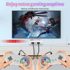 Retro Classic 620-Game Console – Mini Vintage Gaming System with 2 Controllers, AV Output – Perfect Easter Gift for Kids & Adults