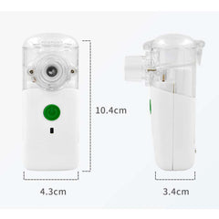 GK-101 Portable Mini Vaporizer. 3-mode handheld nebulizer & cool mist inhaler for adults & kids. Includes travel storage bag.