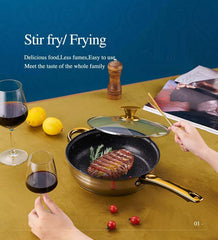 12-Piece Stainless Steel Cookware Set - Induction, Dishwasher Safe, Cool Handle, Saucepan, Stockpot, Kitchen Essential