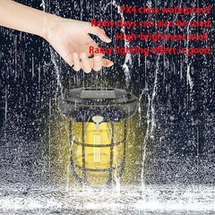 Portable Hanging Solar Light – Multifunctional, Waterproof Induction Lamp for Outdoor Environments