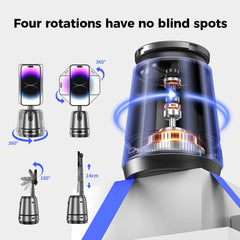 Q05 Smart Magnetic Charging Gimbal - 360° Rotation, AI Face Tracking, Phone Stabilizer with Magnetic Mount & Charging