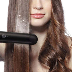 Professional Steam Ceramic Hair Straightener and Curling Iron | 3-in-1 Ionic Vaporizer Hairdressing Styler | Sleek, Smooth, and Versatile
