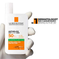 La Roche-Posay Anthelios UVMune 400 Invisible Fluid SPF50 - 50ml Advanced Protection Sunscreen for Face & Sensitive Skin
