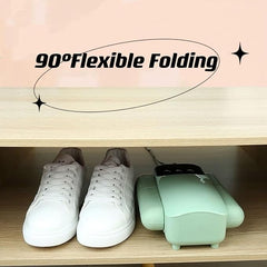 Electric Shoe Dryer with Adjustable Rack & Timer | Multi-Functional Boot Warmer & Glove Dryer for Sweaty Shoes