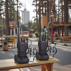 BF-888S UHF 400-470MHz Handheld Walkie-Talkie. 5W long-range ham radio for professional & commercial use. Wireless communication.