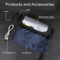 Multi-functional Portable Power Supply | USB Rechargeable | 12W Emergency Lights for Outdoor Camping | Suitable for Tent Lamps