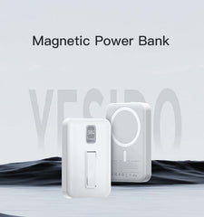 YP45 10000mAh Wireless Fast Charging MagSafe Battery Pack – Magnetic Battery Case Power Bank
