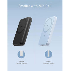 YP29 Magnetic Power Bank - 5000mAh Wireless Charger, Compact Portable Battery Pack for Phones, Compatible with MagSafe