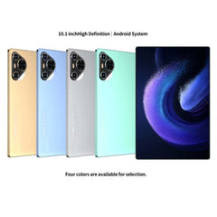 P200 11" Android 13 Tablet - 5G WiFi, Dual SIM, 8GB/512GB, 8000mAh, w/Keyboard & Mouse (Multi Colour)