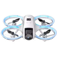 4K Camera Drone with HD FPV - 6-Axis Gyro Remote Control, Cool LED Lights, Mini Quadcopter Toy Gift for Beginners