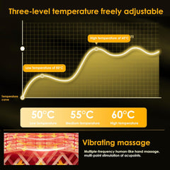 Electric Heating Pad for Cramps - Upgraded Portable Cordless Heating Pad with Adjustable Heat, Soft White Design