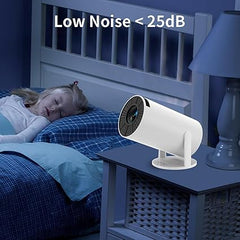 Wifi Projector | Portable Wifi Projector | Compact Wireless Projector | Full HD 1080p Supported Wireless Home Cinema Projector for Laptop, Smartphone, Tablet