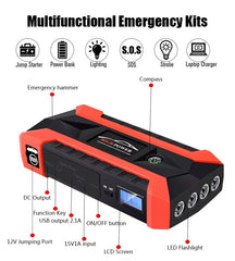 High Power 20000mAh Multi-Function Portable Car Engine Start Power Bank