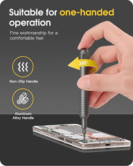 51 in 1 Precision Screwdriver Set | Portable Screwdriver Set with 48 Magnetic Bits, Torx & Hex Screwdrivers