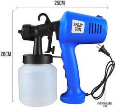 400W Electric Paint Sprayer Gun – Airbrush Spray Gun for Home Painting