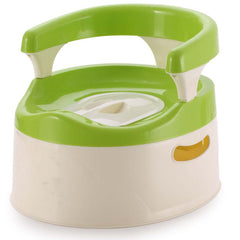 Portable Toddler Potty Training Chair - Kids' Toilet Seat with Splash Guard & Anti-Slip Base for Boys & Girls (Multi Colour)