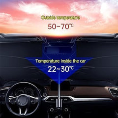 Auto Sunshade Umbrella – Versatile Windshield Protection for Heat Insulation and UV Shielding in Cars and SUVs