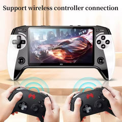 X9 HD Handheld Game Console - 5.5" IPS Screen, P1 HD Output, Dual Joystick for GB/GBA/GBC Games, Portable Retro Gaming