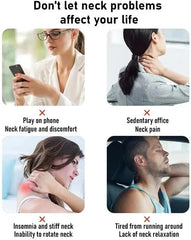 Neck and Shoulder Massager – Wireless Deep Kneading Shiatsu Massage with Heat for Anywhere Relaxation