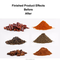 800g Food Grinder - Herb, Pepper, Flour & Rice Mill Machine for Home, Compact & Efficient Multi-Purpose Grinder