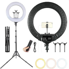 RL-21 Inch Special Ring Fill Light | Ideal for Live Broadcast and Anchor Lighting