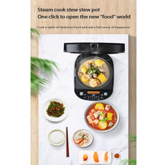 Multifunctional Rice Cooker | Pressure Cooker | Electric Pot 5L 1.8L | Slow Cooker | Steamer | Mini Smart Hot Pot | Portable Kitchen Appliances