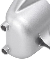 Silver Efficient Non-Lemon Fruit Presser | Manual Aluminum Alloy Squeezer | Easy Wash Design with 2 Funnels for Maximum Juice Extraction