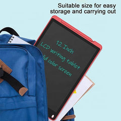 LCD Writing Board – Digital Drawing Slate with Cordless Graphics Pen | Battery-Free Portable E Writer | Educational Tablet Toy for Kids | Slate for Drawing & Recording