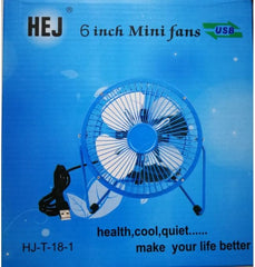 Portable Fan – Air Cooler Desktop Fan for Students | Metal Framework Mini Fan for Dormitory Use