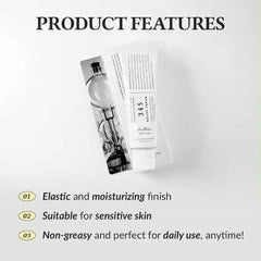 345 Relief Cream - Daily Face Moisturizer with Niacinamide & Panthenol, Soothing Blemish Care, Vegan Korean Skincare, 1.69oz