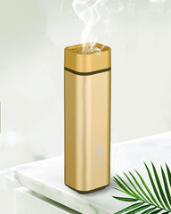 Bakhoor Rechargeable USB Power Electric Bakhoor Burner (Gold) | Portable Oud Incense Burner
