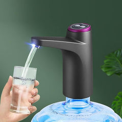 Rechargeable Electric Water Dispenser Pump | USB Powered Automatic Water Bottle Pump for 3, 4, and 5 Gallon Bottles