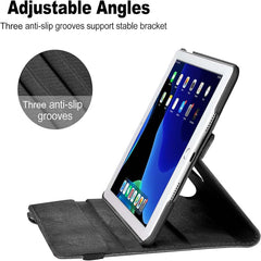 360° Rotating Case for iPad Air 1&2 " (2018/2017/9.7 inch) - Auto Sleep/Wake Stand Cover with Multi-Angle Viewing (Multi Colour)