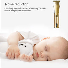 Professional Cordless Hair Trimmer for Men. Electric oil-head stainless steel clipper & beard shaver for precision grooming.