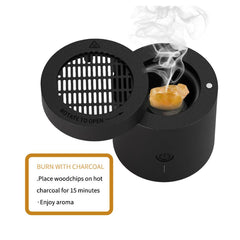 BK108 Charcoal Arabic Bakhoor Burner - Portable Electric Incense Burner for Middle Eastern Bakhoor, Traditional Scent Diffusion
