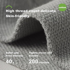 Men's Breathable Cotton Ankle Socks - 6 Pairs, Lightweight & Comfortable for All Seasons (Black)