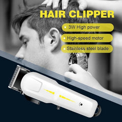 DL-1172 Professional Rechargeable Electric Hair Trimmer | Precision Grooming for Men | Sleek, Powerful, and Cordless