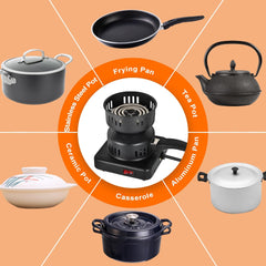 Electric Coal Starter for Hookah, Shisha, Nargila | Versatile Heater Stove & Charcoal Burner for BBQ | Quick & Efficient Heating