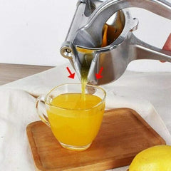 Manual Fruit Juicer | Steel Handle, Hand-Operated for Instant Juice | Ideal for Oranges and Lemons