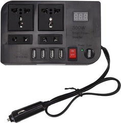 300W Car Inverter | Advanced 12V DC to AC Vehicle Transformer | Power Tablets, Laptops, and More On the Go