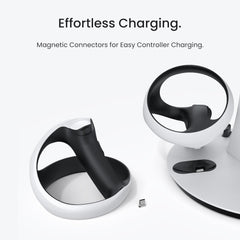Charging Dock for PSVR2 – Game Controller and Headphones Charging Station with Controller Cradle