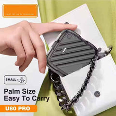 U80 Pro RGB LED Photography Light - 3000K-99000K Color Temp, Magnetic Mount, Rechargeable for Mobile & Camera Videos