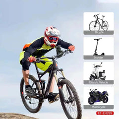 Universal Bike Mobile Stand (ET-EH289) | Adjustable Smartphone Holder for Bicycles, Motorcycles, and Bikes | One-Hand Operation, Multi-Perspective Adjustment, and Stable Clip Design