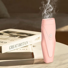 Electric Comb Incense Burner | Oud Arabic Comb Hair Bakhoor Burner for Aromatic Styling | Pink