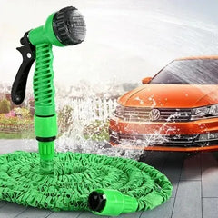 100Ft/30M Magic Hose Pipe | Expandable Garden Hose with Spray Gun | Flexible Water Hose for Car Washing, Pool Filling, and Plant Watering
