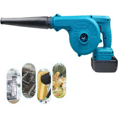 Cordless Leaf Blower | Blow & Suck 2-in-1 | 21V Mini Handheld Air Blower | Lightweight, Battery Powered | Small, Powerful Blower for Leaves & Debris