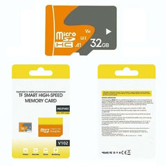 V102 32GB MicroSD Memory Card - Class 10 High-Speed TF Storage for Phones, Tablets, Cameras & Gaming