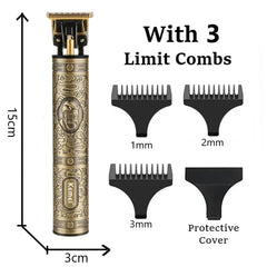 Kemei KM-700B Hair Clipper Professional corded electric hair cutting machine for precise barber-grade trims & fades.