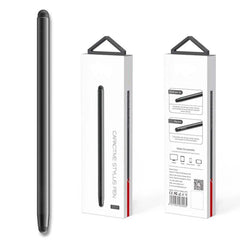 ST01 Dual-Tip Stylus Pen - Precision Capacitive Touch Screen Stylus for Tablets, PCs & Smartphones (Black)