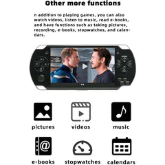 Classic Handheld Gaming Console – 4.3-Inch Display with 200 Retro Games and Integrated Camera